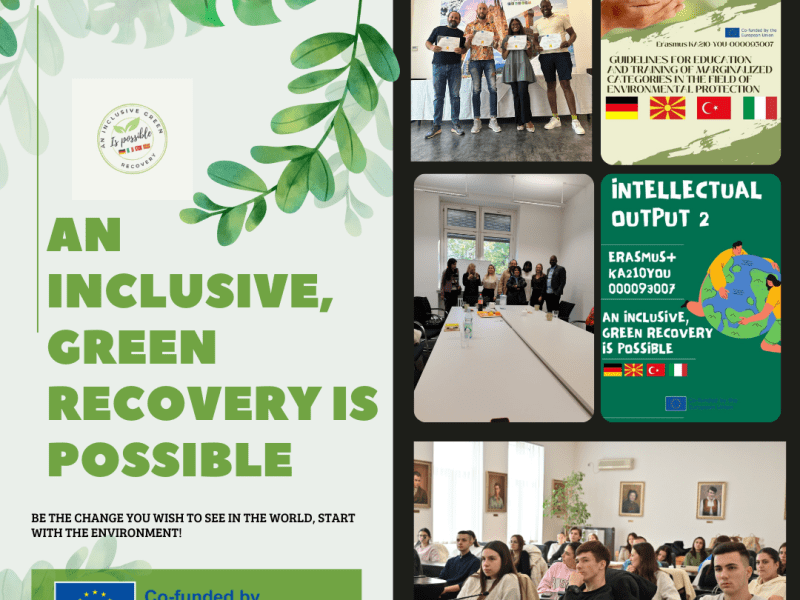 Building a Sustainable Future – A Recap of Our Inclusive Green Recovery (Erasmus+)&nbsp;Partnership.